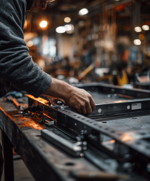 structure mécano-soudée