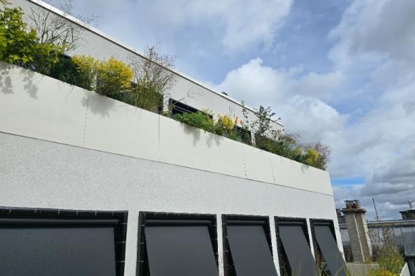 garde corps en jardinière