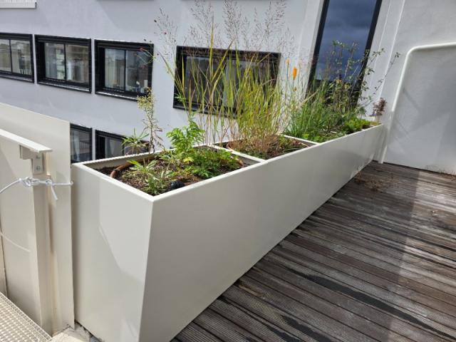 garde corps en jardinière