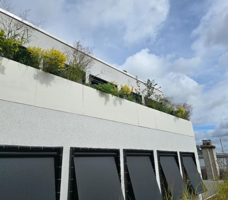 garde corps en jardinière